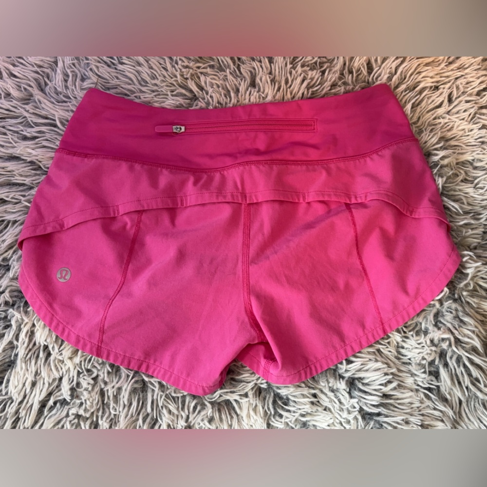 Lululemon shorts pink size 0